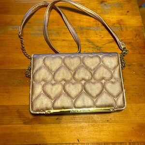 Vintage Betsey Johnson Heart Purse